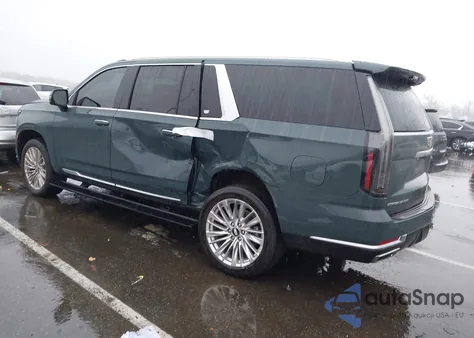 2025 Cadillac Escalade Esv Premium Luxury from USA, damaged, VIN 1GYS9KRLXSR219774